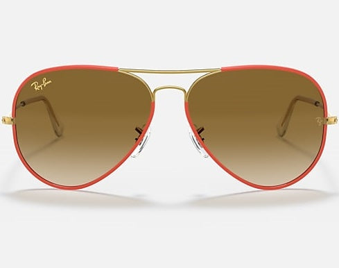 LENTES DE SOL RAY BAN AVIADOR FULL COLOR RB3025JM 001X3