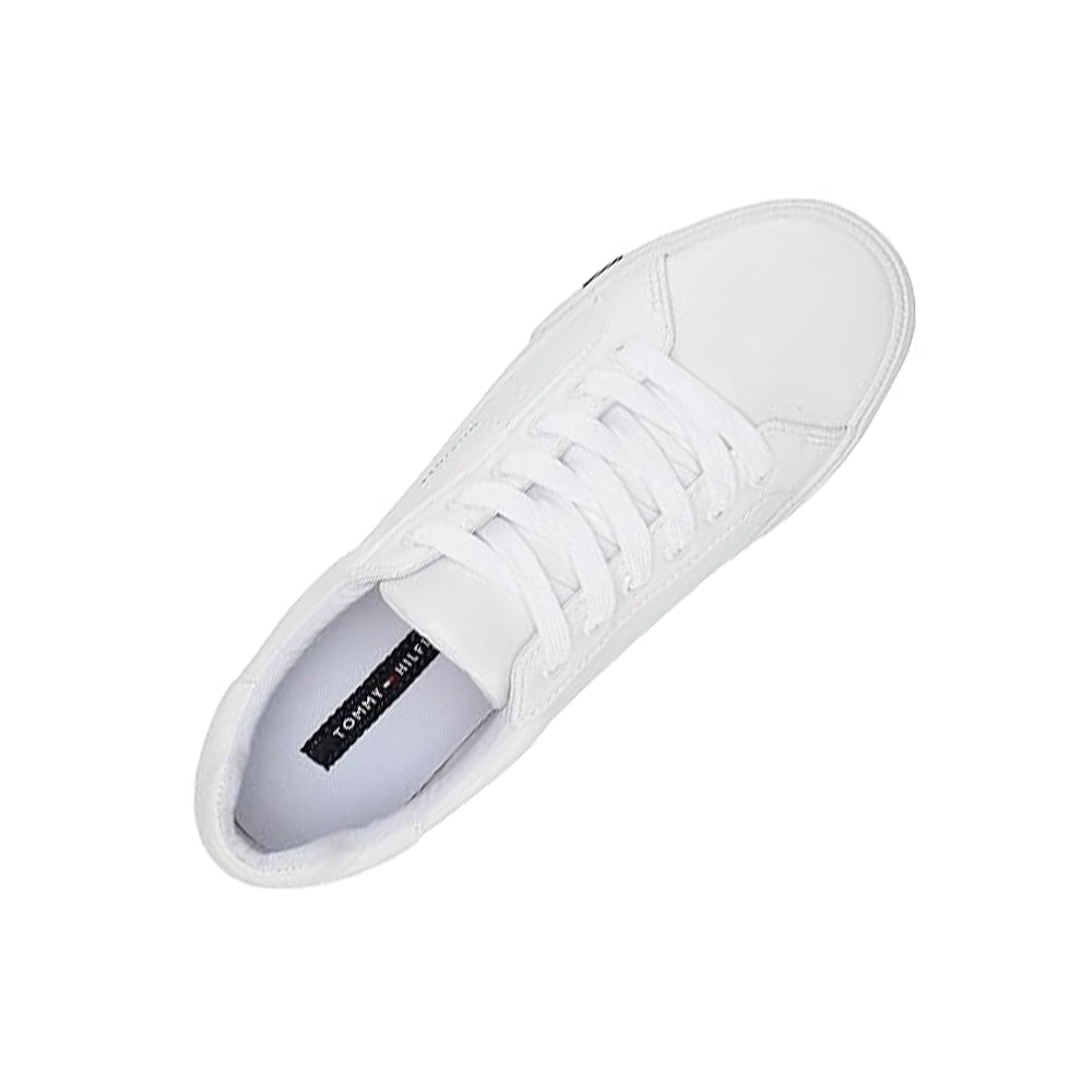 Zapatillas Tommy Hilfiger Luster Original Color Blanco Unisex