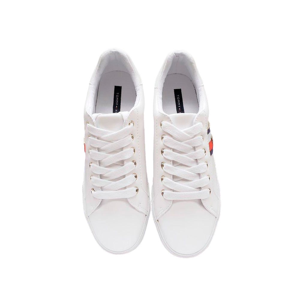 Zapatillas Tommy Hilfiger Lenka Original Color Blanco Unisex