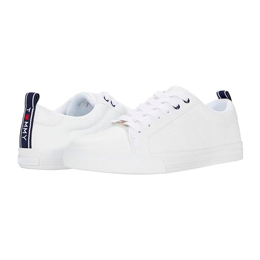 Zapatillas Tommy Hilfiger Lila Original Color Blanco Unisex