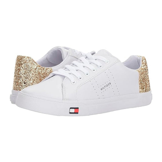 Zapatillas Tommy Hilfiger Lune Original Para Mujer Color Blanco