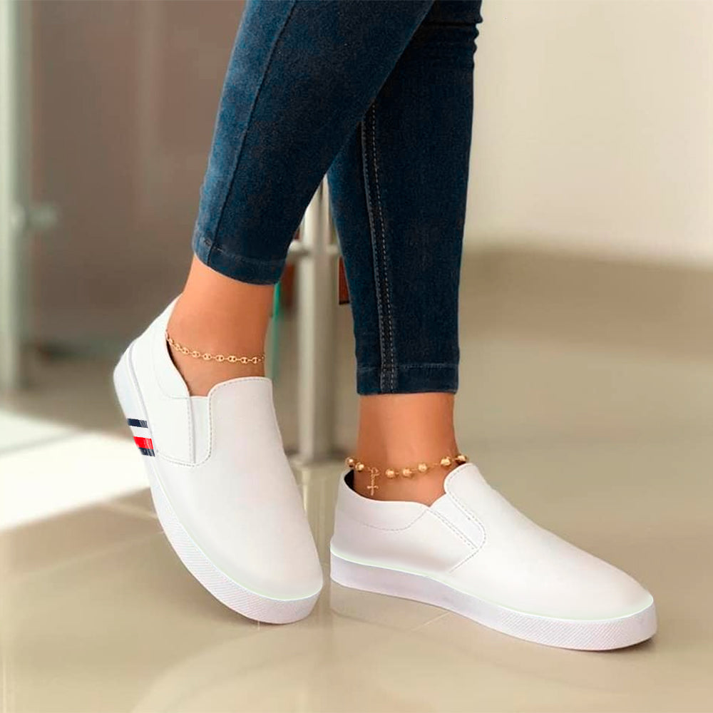 Zapatillas Tommy Hilfiger Leysi Original Color Blanco Unisex