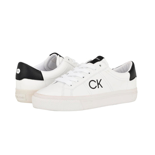 Zapatillas Calvin Klein Cylaie Original Color Blanco y Negro Unisex