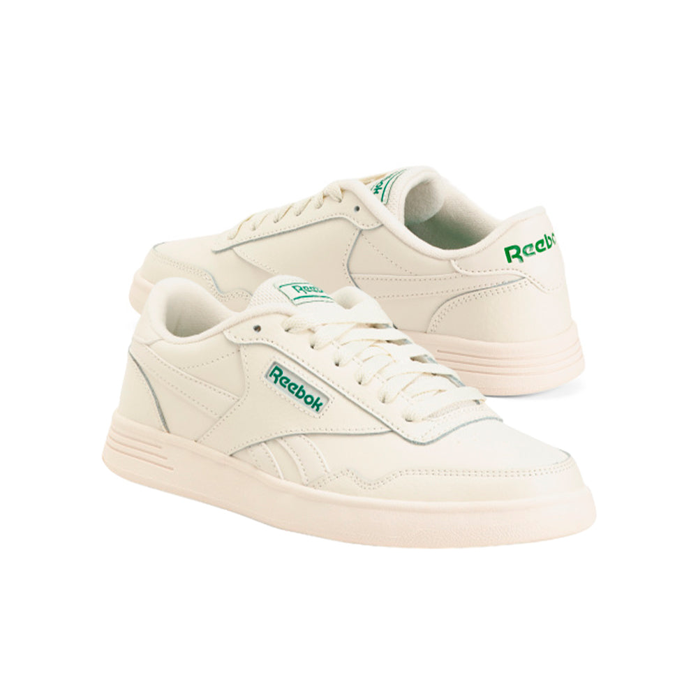 Zapatillas Reebok Memt Original en Cuero Sintetico Color Hueso Para Mujer