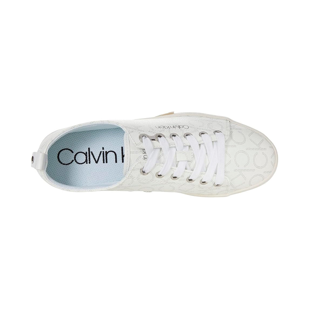 Zapatillas Calvin Klein Michaela Original Color Blanco Unisex