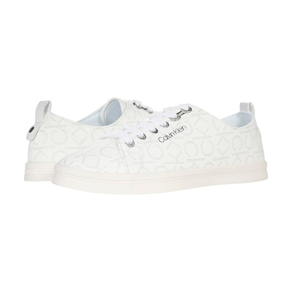 Zapatillas Calvin Klein Michaela Original Color Blanco Unisex