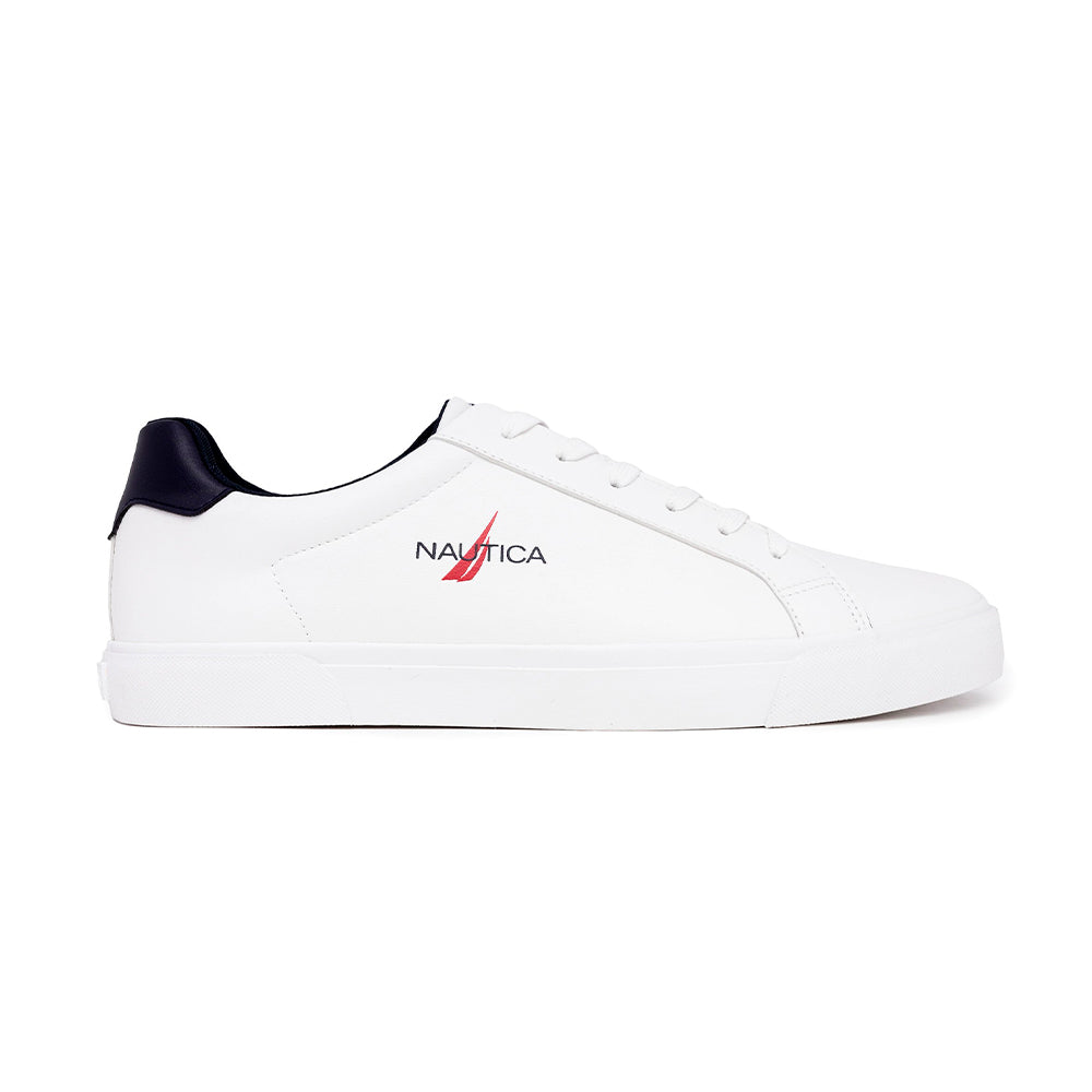 Zapatillas Nautica MYTON2 CV2741 Original Color Blanco y Negro Unisex