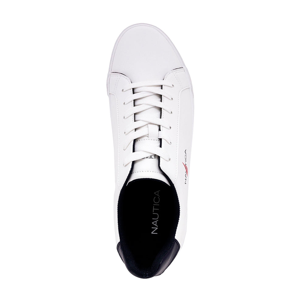 Zapatillas Nautica MYTON2 CV2741 Original Color Blanco y Negro Unisex