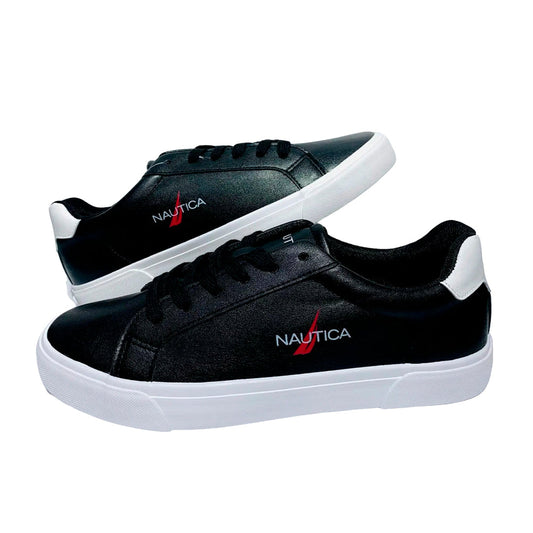 Zapatillas Nautica MYTON 2 CV274-2 Unisex Color Negro y Blanco