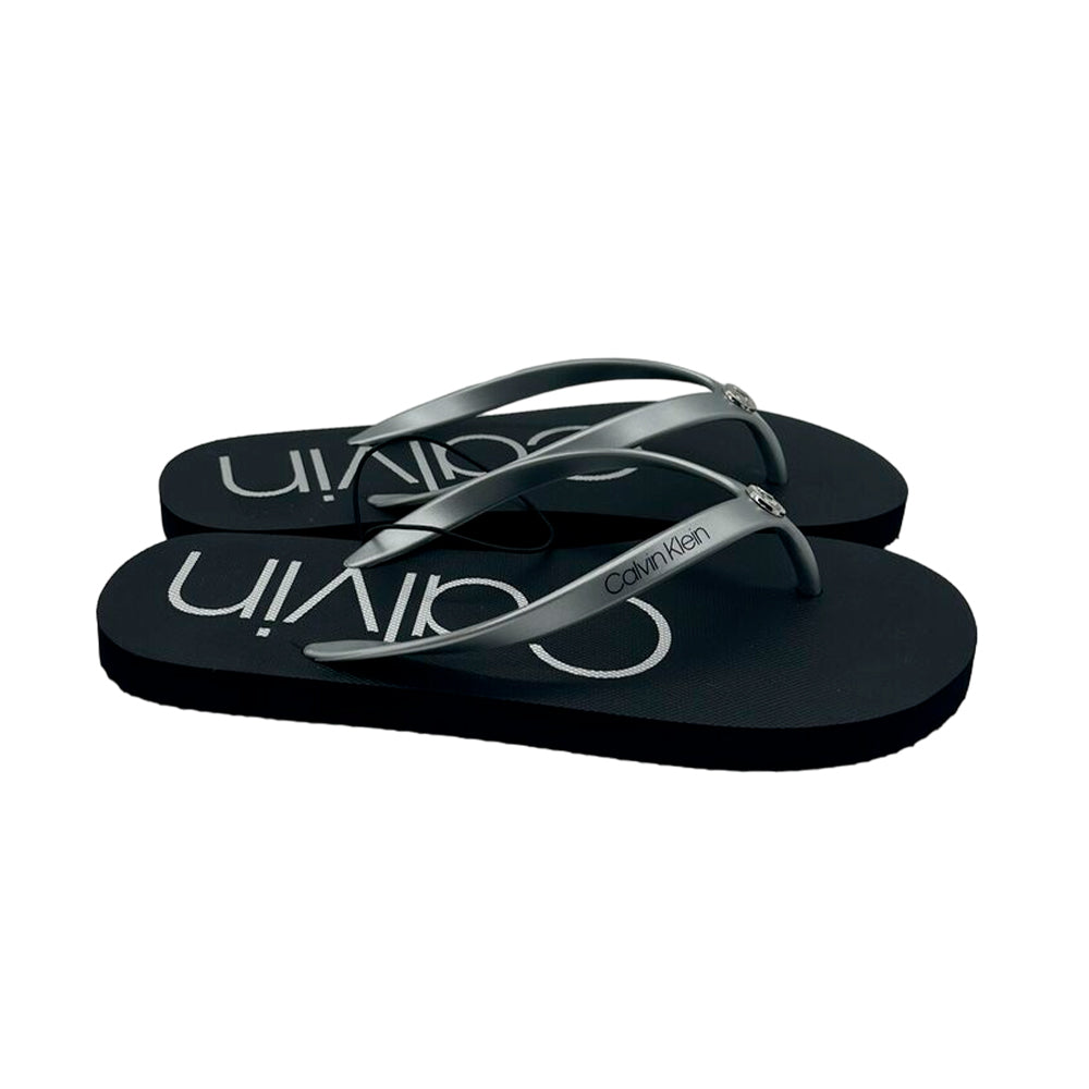 Sandalias Calvin Klein Salya Color Negro