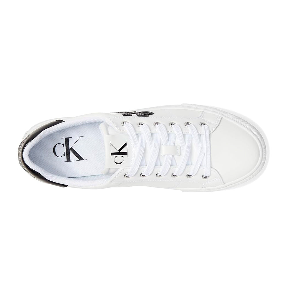 Zapatillas Calvin Klein Calysse Unisex Color Blanco y Negro