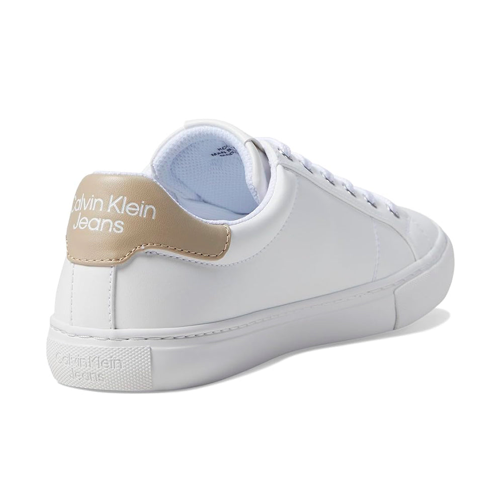 Zapatillas Calvin Klein Calysse Unisex Color Blanco y Dorado