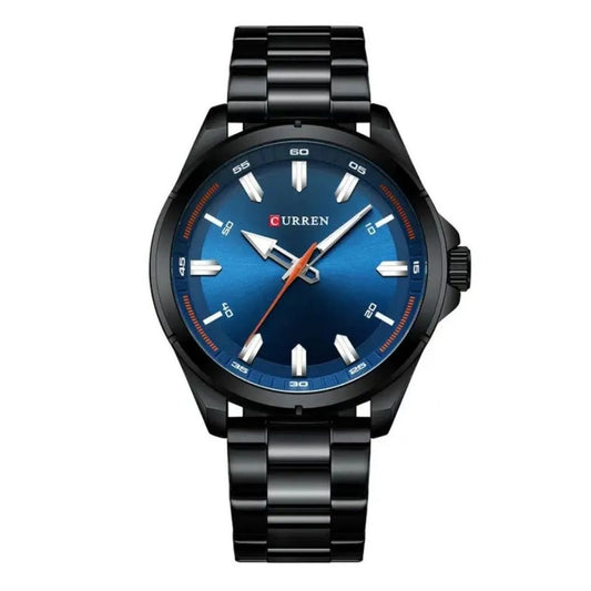 Reloj Análogo Curren Original KREc3601 para Hombre Acero Color Negro