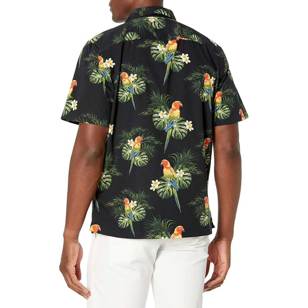 Camisa Hawaiana Tropical  28 Palms Original Talla XS