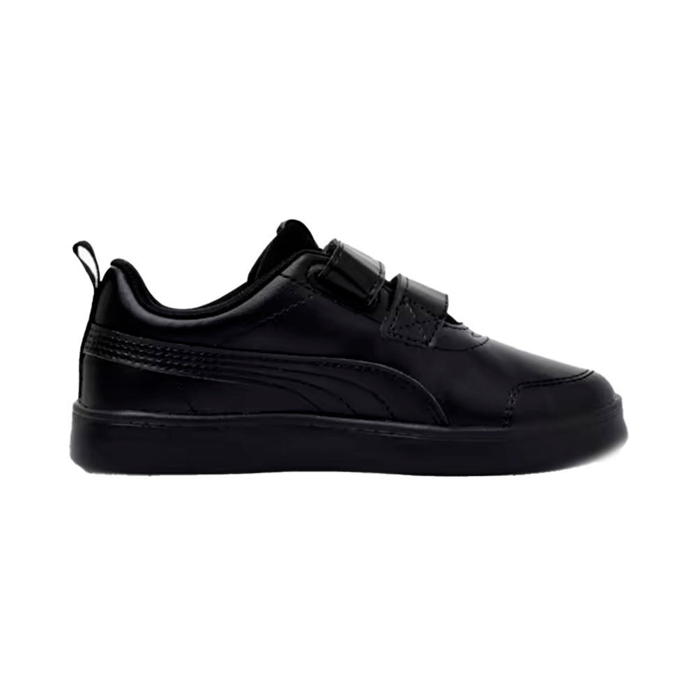 Zapatillas Puma CourtFlex V2 V PS 371543 06 Original Color Negro Para Niños