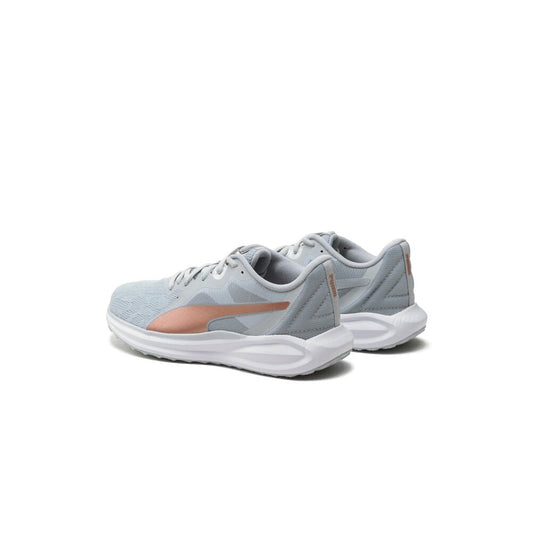 Zapatillas Puma Twitch Runner Metallic 378548 02 Original Color Gris Para Mujer