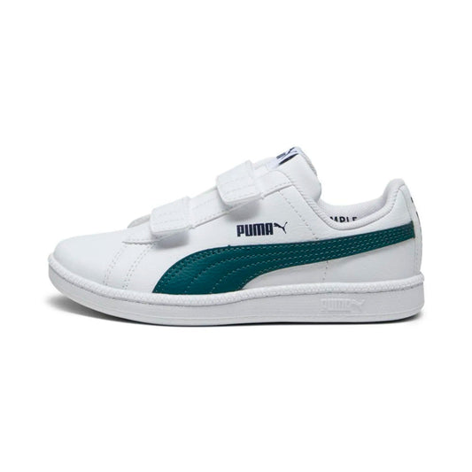 Zapatillas Puma Up V PS 373602 30 Original Color Blanco Para Niños