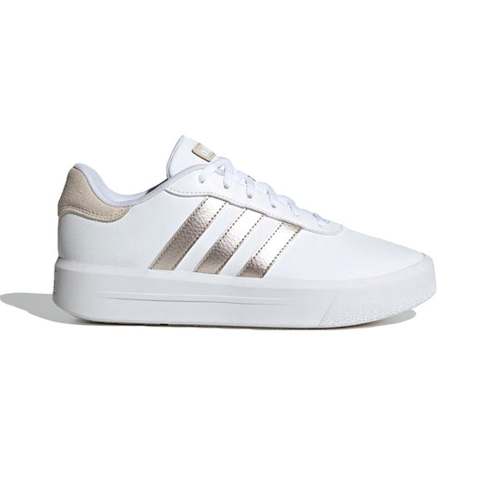 Zapatillas Deportivas Adidas Court Platform ID1969 Color Blanco Para Mujer