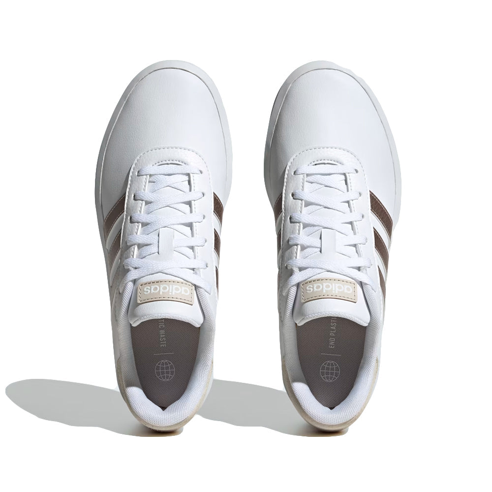 Zapatillas Deportivas Adidas Court Platform ID1969 Color Blanco Para Mujer