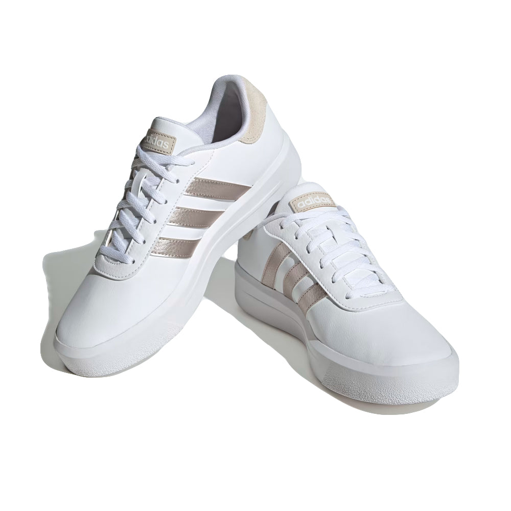 Zapatillas Deportivas Adidas Court Platform ID1969 Color Blanco Para Mujer