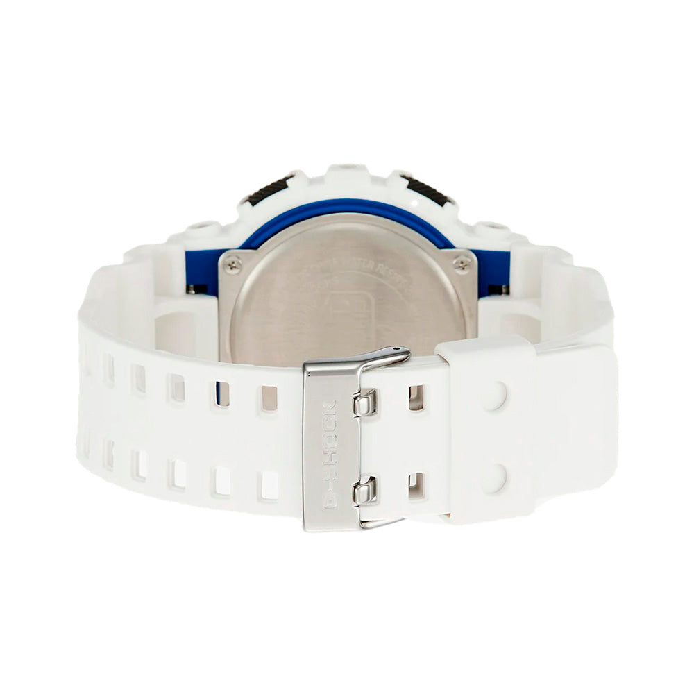 Reloj Analogo Digital Casio Original G-Shock GA-100B-7A Resina Color Blanco