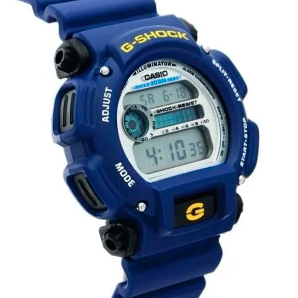 Reloj Digital Casio Original DW9052-2VCG para Hombre en Resina Color Azul