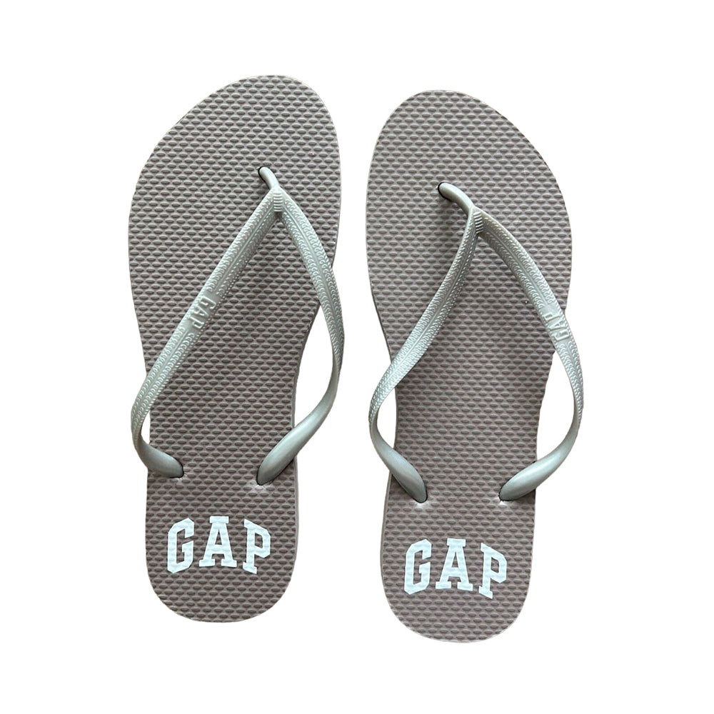 Sandalias Gap flip flop Color Perla Para Mujer