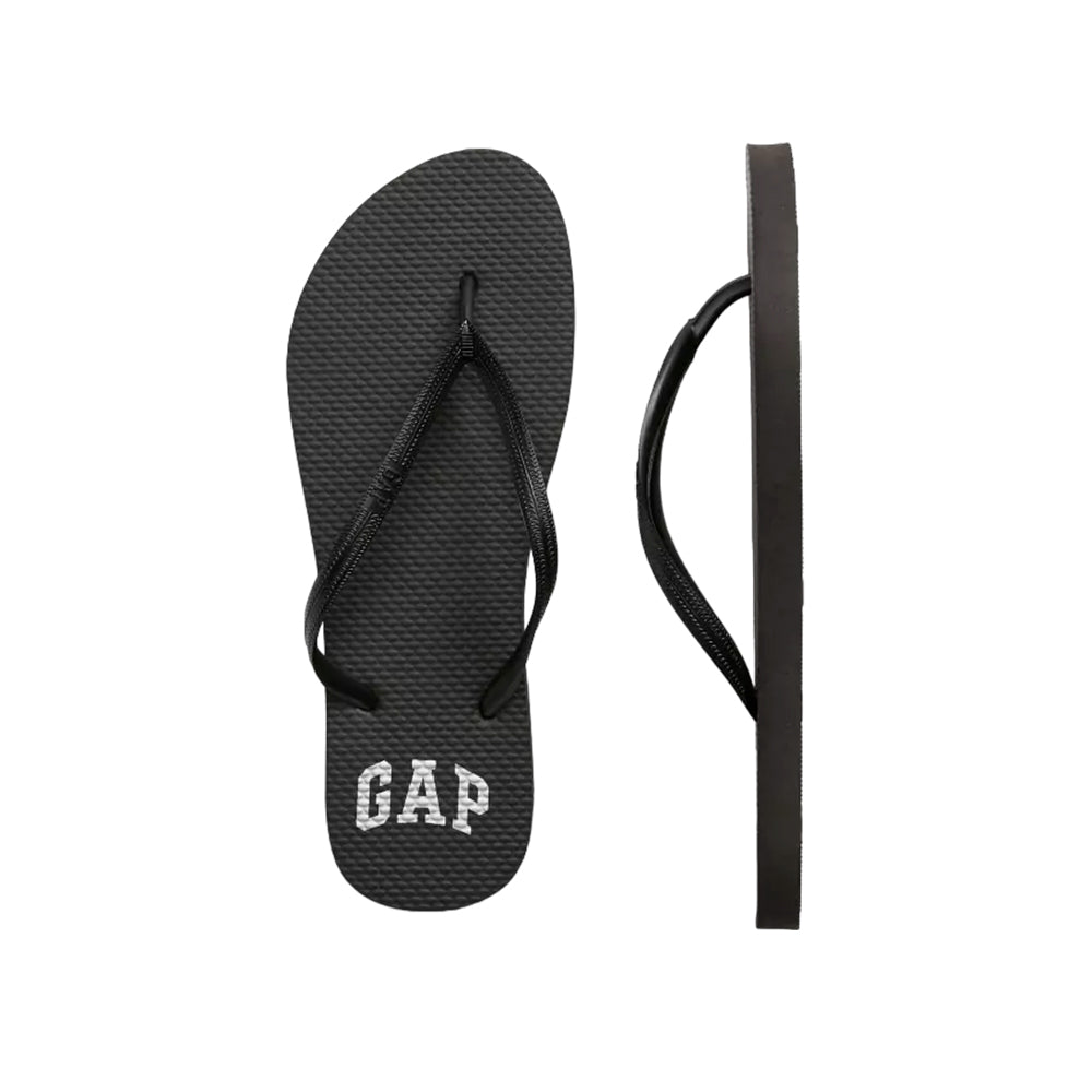 Sandalias Gap flip flop Color Negro Para Mujer