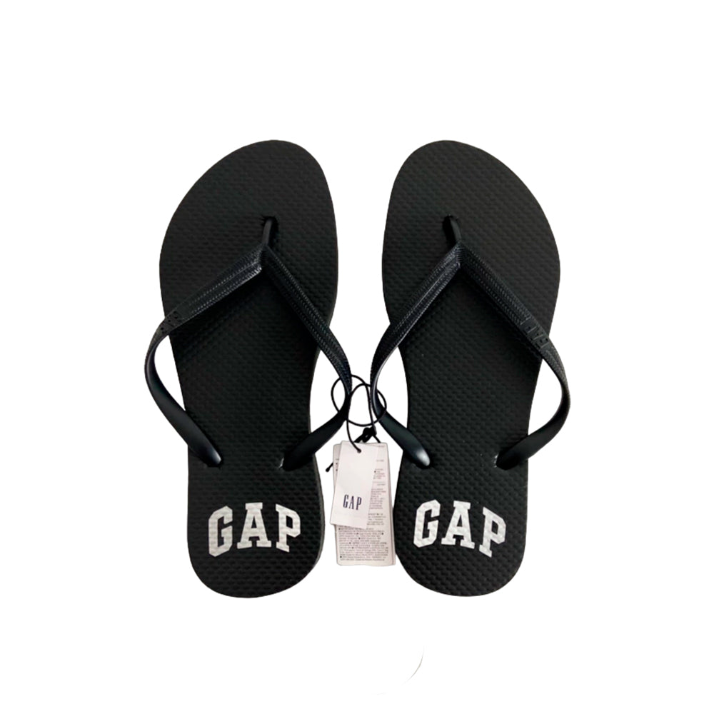 Sandalias Gap flip flop Color Negro Para Mujer