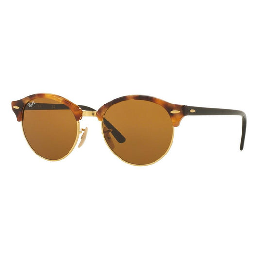 LENTES DE SOL RAY BAN CLUBROUND RB4246 1160 MARRON BROWN TALLA 51MM