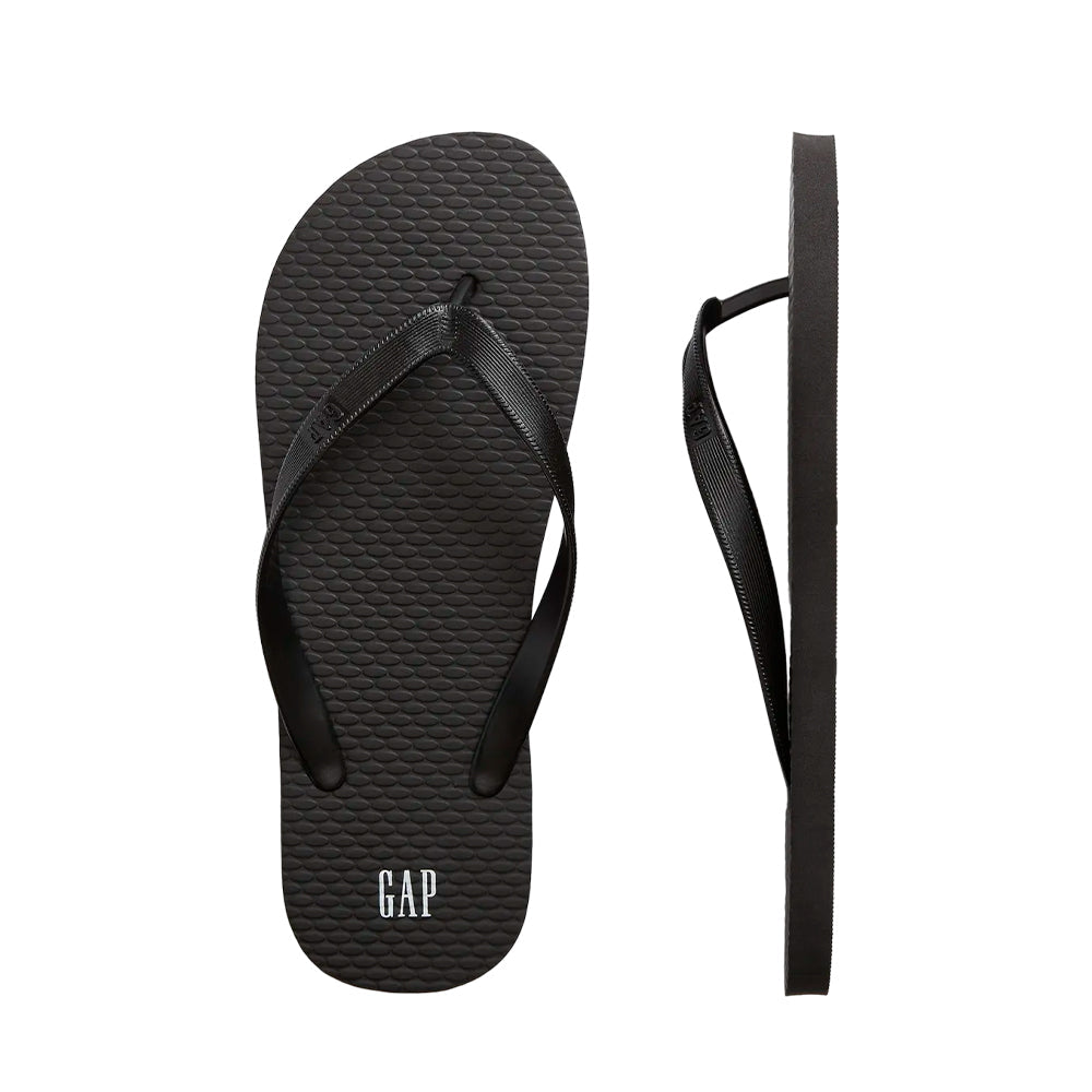 Sandalias Gap flip flop Color Negro Para Hombre