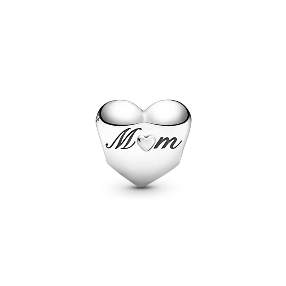 Charm Pandora Original para Mujer Corazón de Mamá 799364C00 en Plata 925