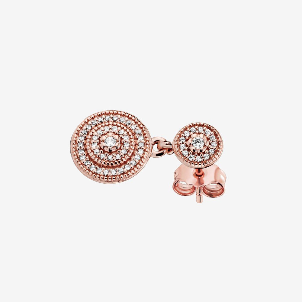 Aretes Pendientes Pandora Rose Elegancia Radiante con Circonitas 280688CZ Plata 925