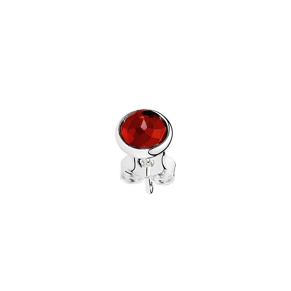 Aretes Pendientes Pandora Gotas de Julio Piedra Roja 290738SRU Rubi Sintetico Plata 925