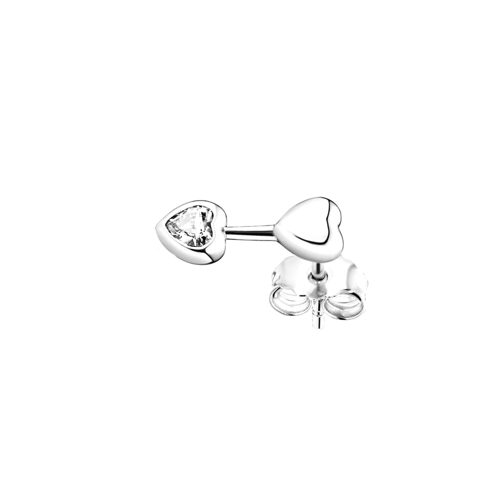 Aretes Pendientes Pandora Tipo Topo Flecha de Amor 290750CZ Plata 925