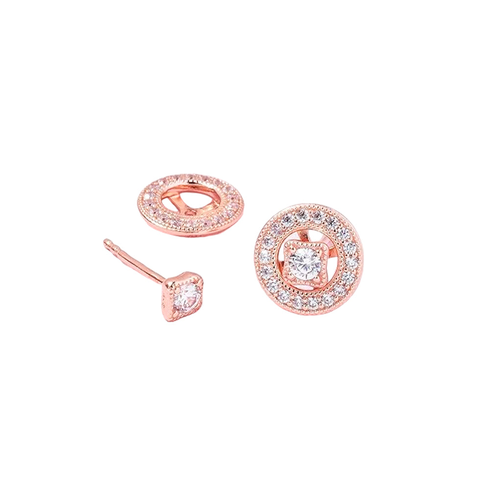 Aretes Pendientes Pandora Rose Seduccion Vintage 280721CZ Plata 925