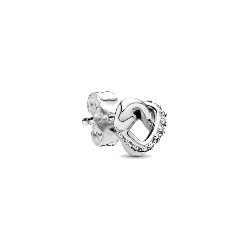 Aretes Pendientes Pandora Corazones Anudados 298019CZ Plata 925