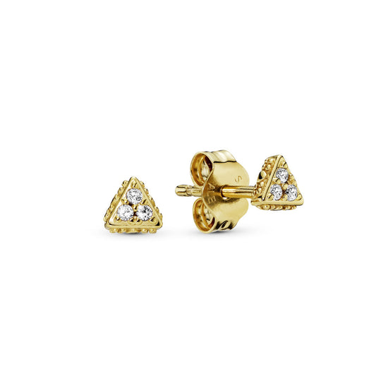 Aretes Pendientes Pandora Triangulo Brillante 268030CZ Plata 925