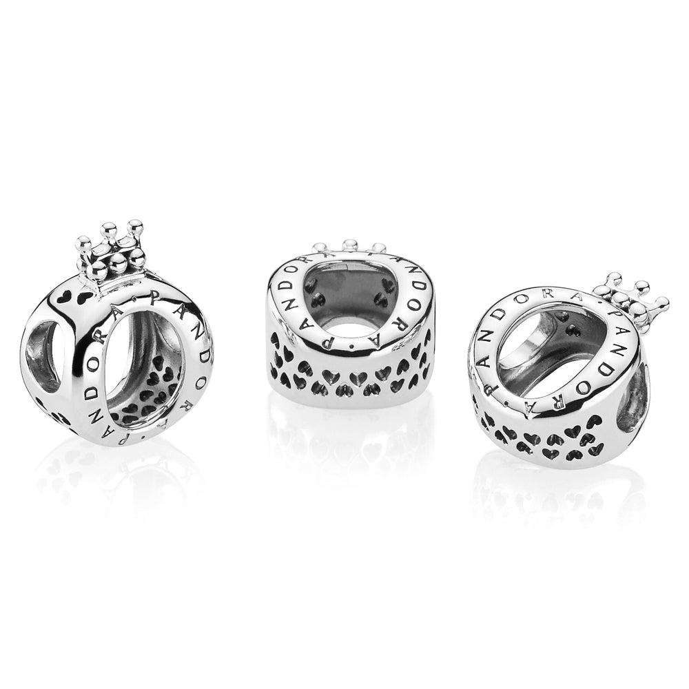 Charm Pandora Original para Mujer 797401 en Plata de Ley Corona