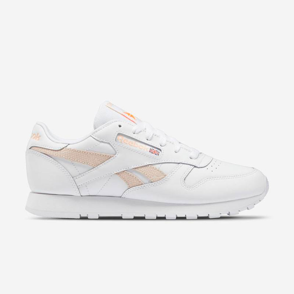 Zapatillas Reebok FX2997 Original Color Blanco con Franjas Color Piel Unisex