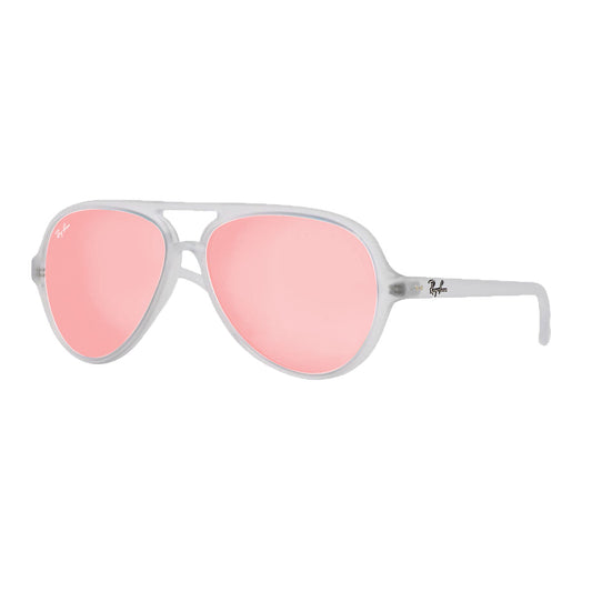 Lentes de Sol Ray Ban Cats 5000 RB4125 646/Z2 Color Rosado Espejado Talla 59mm