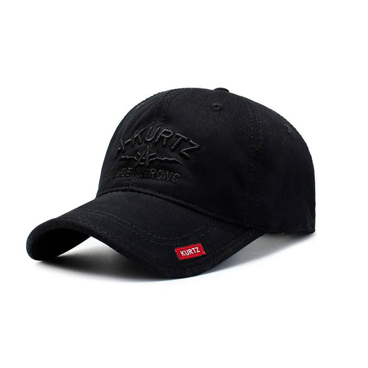 Gorra Snapback Kurtz Color Negro Unisex