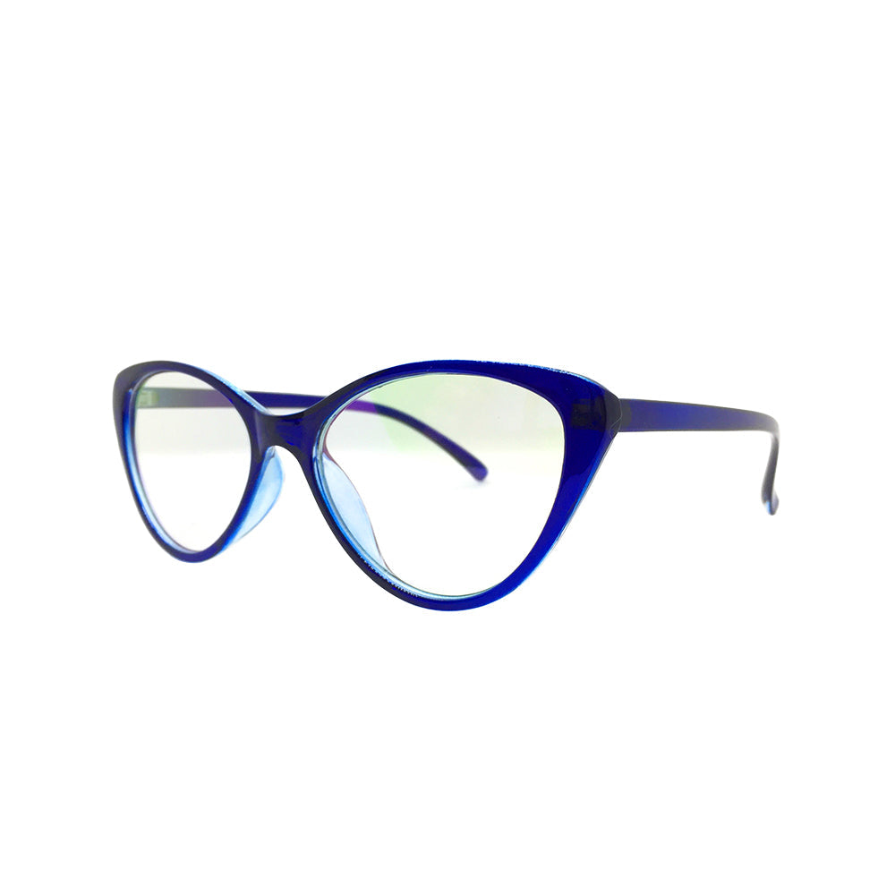 Lentes Oftalmicos Kottdo Cats con Filtro Azul UV400 Color Azul Talla Unica