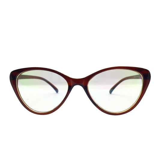 Lentes Oftalmicos Kottdo Cats con Filtro Azul UV400 Color Marron Talla Unica