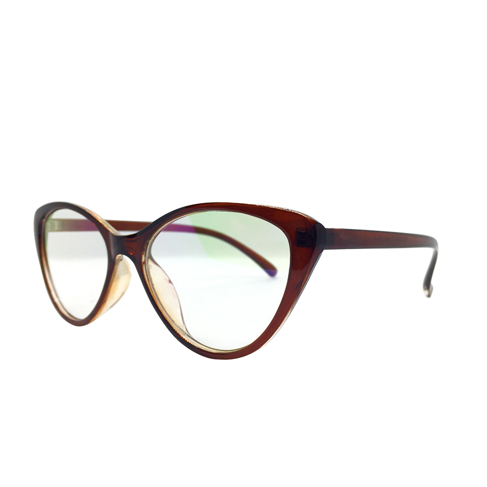 Lentes Oftalmicos Kottdo Cats con Filtro Azul UV400 Color Marron Talla Unica