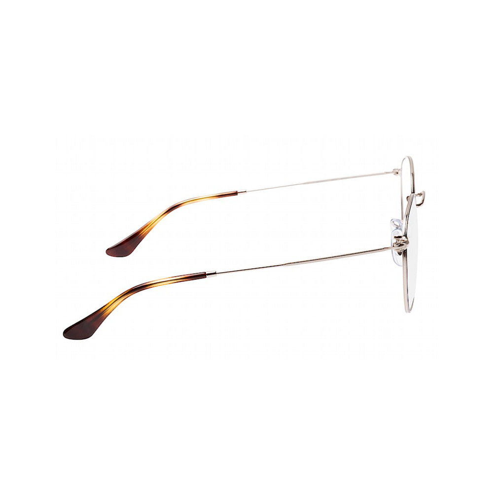 Montura de Lentes de Medida Oftálmica Ray Ban RX3447V 2970 Round Metal Transparentes