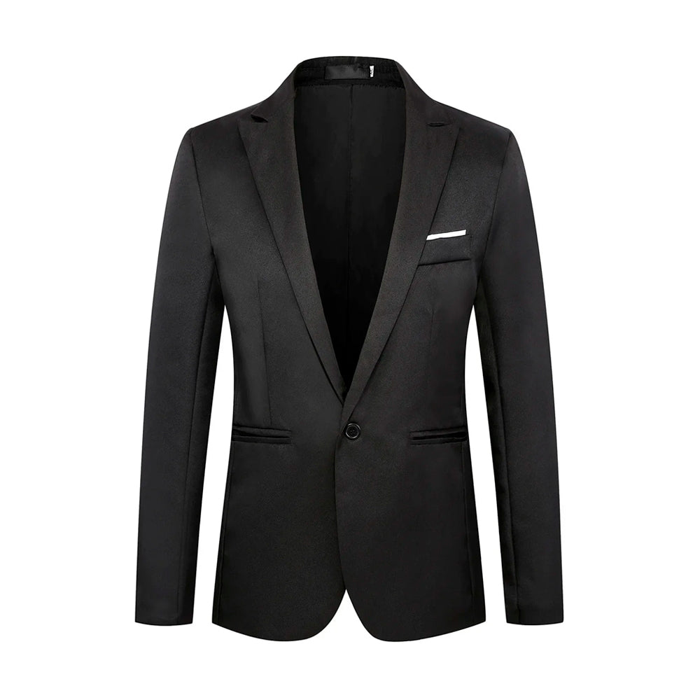 Blazer Casual para hombre en- Loaizar Tallado Color Negro Talla S