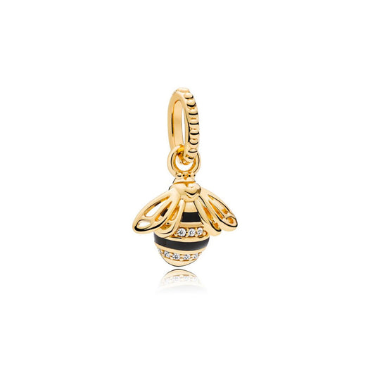 Charm Colgante Pandora Original para Mujer 367075EN16 Reina Abeja s925