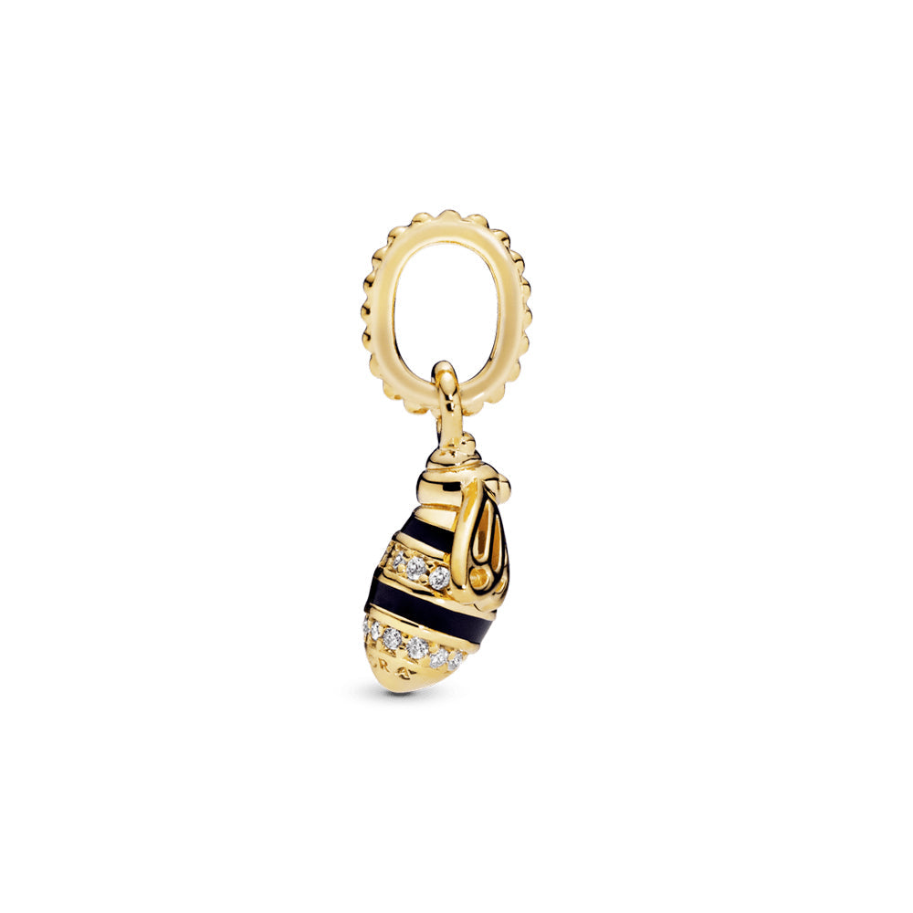 Charm Colgante Pandora Original para Mujer 367075EN16 Reina Abeja s925