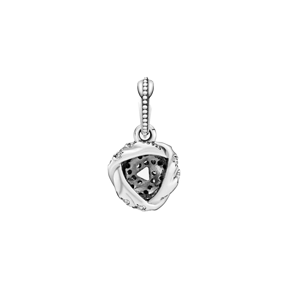 Charm Colgante Pandora Original para Mujer 390385CZ Love Knot Sterling Silver s925